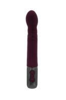 TITANZ 8" SILICONE RECHARGEABLE VIBRATOR IN RUBINE RED – Bild 5