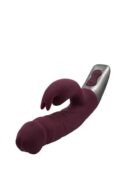 TITANZ 7" SILICONE RECHARGEABLE VIBRATOR IN RUBINE RED – Bild 3