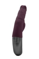 TITANZ 7" SILICONE RECHARGEABLE VIBRATOR IN RUBINE RED – Bild 8