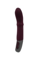 TITANZ 7" SILICONE RECHARGEABLE VIBRATOR IN RUBINE RED – Bild 4