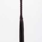 Calf Leather Handle Saddle Leather Tails Black