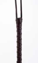 Calf Leather Handle Saddle Leather Tails Black – Bild 2