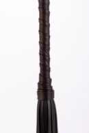Calf Leather Handle Saddle Leather Tails Black – Bild 3