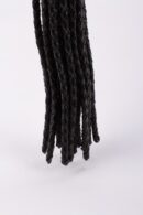 Kid Handle Kid Leather Braided Tails Black – Bild 5