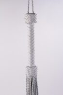 Kid Handle Kid Leather Braided Tails White – Bild 3