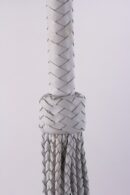 Kid Handle Kid Leather Braided Tails White – Bild 4