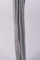 Kid Handle Kid Leather Braided Tails White – Bild 5