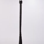 28" Kid Leather 9 Tails Flogger Black