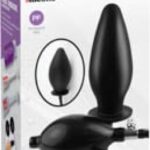 Inflatable Silicone Plug  Black