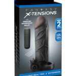 Vibrating Real Feel 2" Extension  Black