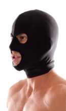Spandex 3 Hole Hood Black – Bild 3