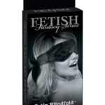 Satin Blindfold  Black