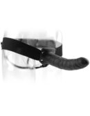 8" Hollow Strap-On  Black – Bild 3