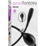 Inflatable Silicone Ass Expander  Black