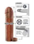 Perfect 2" Extension with Ball Strap  Brown – Bild 3