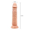 Barbara Calvin 8,3 " Dildo with Suction Cup – Bild 5