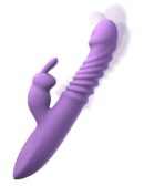 Her Thrusting Silicone Rabbit Purple – Bild 4