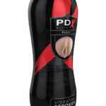 Vibrating Pussy Stroker  Light/Black