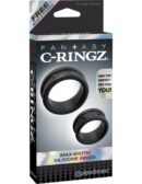 Max-Width Silicone Rings  Black