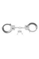 Designer Metal Handcuffs Silver – Bild 2