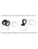Max-Width Silicone Rings  Black – Bild 4