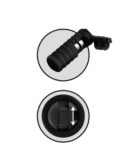 Vibrating Silicone Nipple Lassos Black – Bild 3
