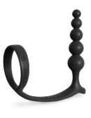 Ass-Gasm Cockring Anal Beads Black – Bild 2