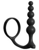 Ass-Gasm Cockring Anal Beads Black – Bild 3