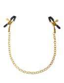 Chain Nipple Clamps  Gold/Black – Bild 3