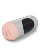 Mega Grip Vibrating Stroker Pussy  White/Black/Light – Bild 5