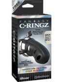 Hardcore Silicone Cock Blocker  Black