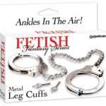 Metal Leg Cuffs  Silver