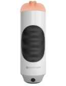 Mega Grip Vibrating Stroker Pussy  White/Black/Light – Bild 2