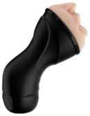 Deep Throat Vibrating Stroker Light/Black – Bild 3