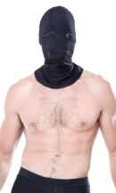 Zipper Face Hood  Black – Bild 4
