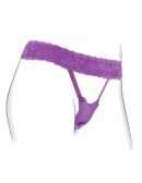 Ultimate G-Spot Butterfly Strap-On Purple – Bild 2