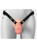 8" Silicone Hollow Strap-on - Dual Density – Bild 6