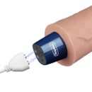 9.5" REAL SOFTEE Rechargeable Vibrating Dildo(Flesh) – Bild 5