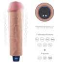 9.5" REAL SOFTEE Rechargeable Vibrating Dildo(Flesh) – Bild 6