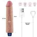 9.5" REAL SOFTEE Rechargeable Vibrating Dildo(Flesh) – Bild 7