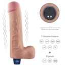 10" REAL SOFTEE Rechargeable Vibrating Dildo(Flesh) – Bild 6