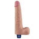 10" REAL SOFTEE Rechargeable Vibrating Dildo(Flesh) – Bild 8