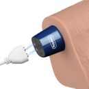 10.5" REAL SOFTEE Rechargeable Vibrating Dildo(Flesh) – Bild 5