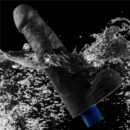 9" REAL SOFTEE Rechargeable Vibrating Dildo(Black) – Bild 4