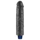 9.5" REAL SOFTEE Rechargeable Vibrating Dildo(Black) – Bild 9