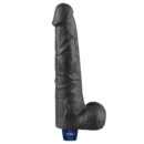 10.5" REAL SOFTEE Rechargeable Vibrating Dildo(Black) – Bild 8