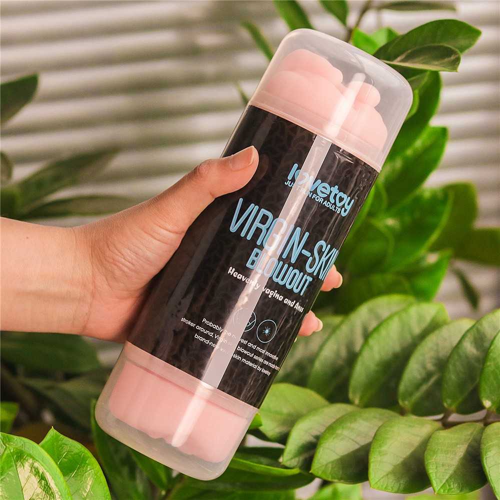 66274 Virgin-skin Blowout Double Side Stroker Vagina and Anus – Bild 1