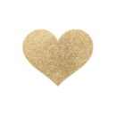 Flash Heart Nippelsticker Gold – Bild 2