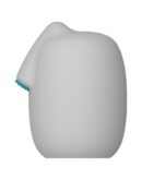 VIBEGGS - Twisty Tongues - Vibrating Masturbation Sleeve - White – Bild 3