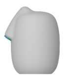 VIBEGGS - Ribs Delight - Vibrating Masturbation Sleeve - White – Bild 5